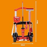 Casdon Henry Cleaning Trolley Red Toy Set with Mop & Accessories view 6