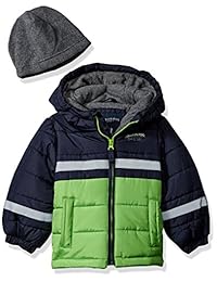 Londres - Chaqueta de puffer con sombrero para niños