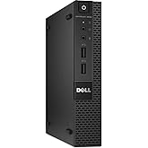 DELL Optiplex 9020 Ultra Small Tiny Desktop Micro Computer PC (Intel Core i5-4570T, 16GB Ram, 512GB Solid State SSD, WiFi, Bl