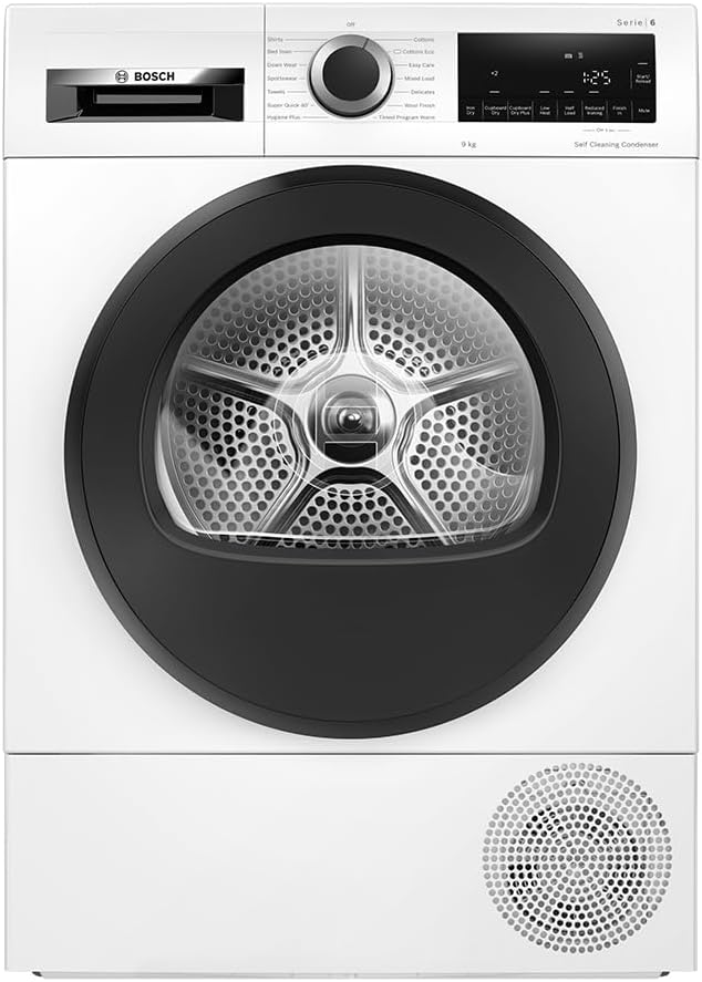 Bosch Series 6 Free-Standing Heat Pump Tumble Dryer 9 kg
