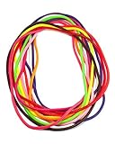 Chewable Jewelry Pain Free Necklace Fun Sensory Motor Aid Speech And Communication Aid Great For Autism And Sensory-Focused Kids - 12 Pack Solid Colors