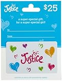 Justice Gift Card $25