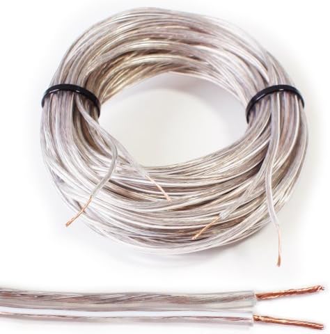 15M SPEAKER CABLE - 0.6MM 19 AWG - CAR HIFI AUDIO WIRE REEL CCA LOUD