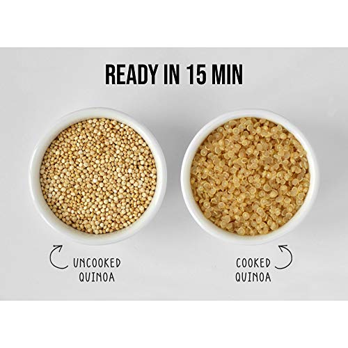 GoGo Quinoa Premium Bolivian Organic Quinoa, Non-GMO, Gluten-Free, Vegan, Resealable Bag, 4 Pounds. - Thumbnail 5