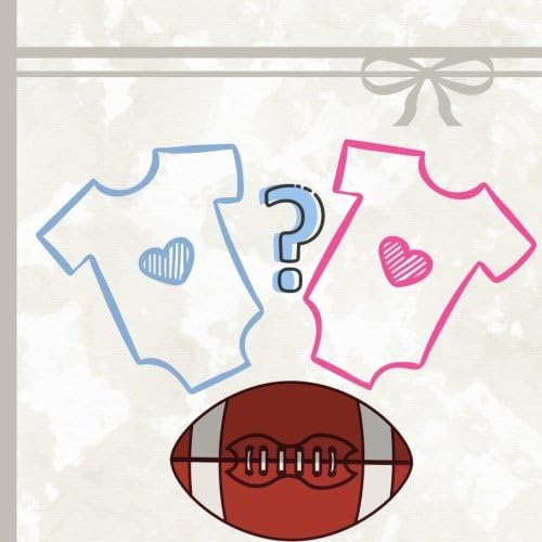 Football Gender Reveal Party Guest Book: Plus Picture Pages Plus Bonus Gift Tracker You Can Print Out to Make Your Baby Gender Reveal Even More ... Gender Reveal Party Favors) (Volume 1) Paperback – June 5, 2018
