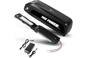 YS YOSE POWER Electric Bike Battery 36V 48V 52V 13Ah 15Ah 17Ah 20Ah Lithium Electric Bicycle Battery for 250W 350W 500W 750W 1000W 1200W 1500W Ebike Motor