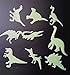 Luminous Wall Stickers Glow in The Dark Wall Decals 100pcs Stars and 9pcs Dinosaurs,for Kids Rooms Home Decor