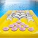 CAN'T STOP PARTY SUPPLIES Inflatable Beer Pong Raft Floating Pool Pong Game - Play Hard Design