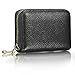 SANHOO Genuine Leather Card Holder Wallet Small Purse For Women & Men
