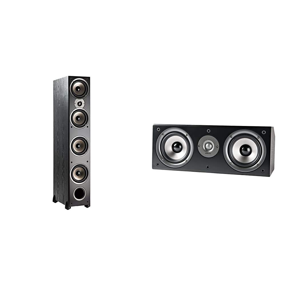 Polk Audio Monitor 70 Series II Tower Speaker (Black, Single