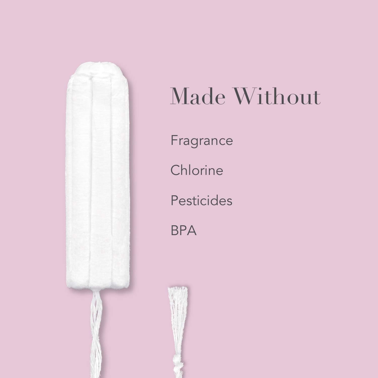 Rael Organic Cotton Unscented Tampons - Regular & Super Size, BPA Free Plastic Applicator, Chlorine Free, Ultra Thin Applicator with Leak Locker Technology (32 Count, Bundle): Health & Personal Care