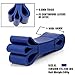Pull up and Chin up Assist (Blue) Band Provides 175 - 230 lbs of Resistance for P90-X Fitness Workouts-Resistant Exercise, Crossfit, Power Lifting and Stretching- (Single Band) YouCanDoIt