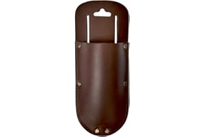 Hide & Drink, Thick Leather Holster for Pruning Shears w/Belt Loop Garden Scissors Sheath, Folding Saw, Construction & Utility Tools Pouch, Handmade Includes 101 Year Warranty