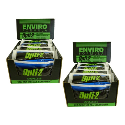 Opti-2 20056 2.5 Gallon Mix Pouches 2-Cycle Engine Lubricant - Case of 56