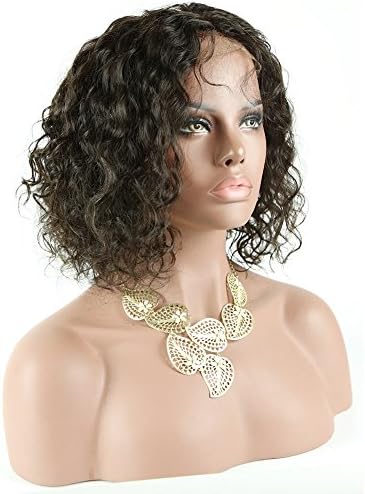Brazilian Short Bob Human Hair Lace Front Wigs with Baby Hair for Black Women