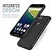 Nexus 6P Case, MoKo [Shock Absorption] Slim Dual Layer Protective Case with Soft Silicone Bumper and Rigid PC Back Cover for Google Nexus 6P 5.7 Inch (2015) - Black (NOT FIT Nexus 6 2014 Version)