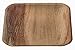 Pure Palm 10 in Party Plates Palm Leaf Plates Biodegradable Plates 25 pc Nice Compostable Bamboo Wood Look Large Square Disposable Plates, Eco Friendly Paper Dinner Plates Party Wooden Style Plates