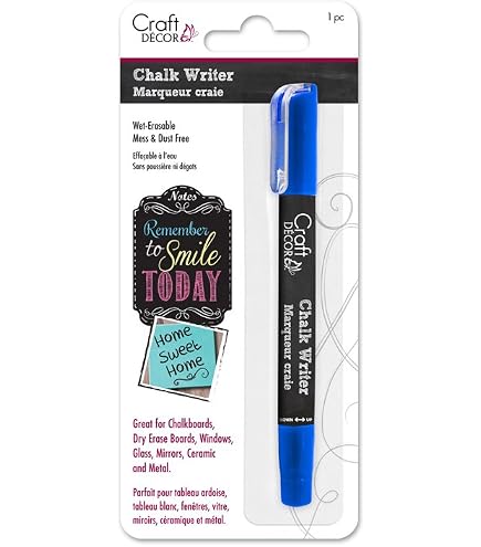 thumbnail image 2 of Craft Decor Chalk Writer - Wet-Erasable Marker For Chalkboards & Windows 2 of 9