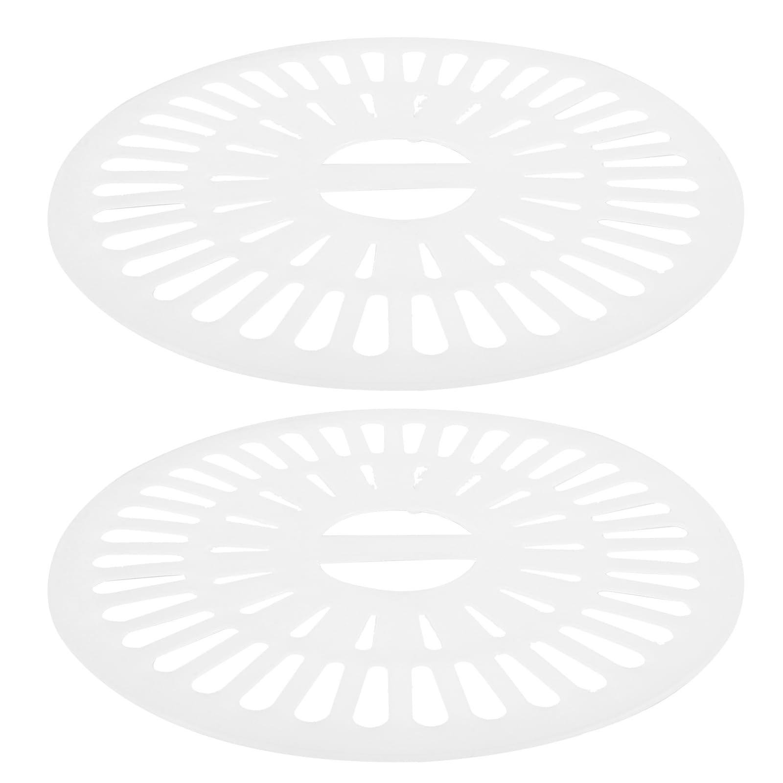 Photo 1 of ARTIBETTER 2Pcs Plastic Washing Machine Cap Cover Washing Machine Spinner Cap Dryer Safety Cover Replacement Part White 27cm
