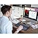 Zoweetek Rechargeable Wireless Bluetooth Keyboard with Touchpad and Numeric Keypad for Windows, Mac OS, Android, iOS, Tablet and Smart Phone
