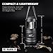 Camping Lantern, Hausbell LED Camping Lantern with 9AA Batteries and Magnetic Base, Collapsible Flashlights (3 Pack)