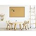 Lockways Cork Board Bulletin Board| Wall-Mounted Double Sided Corkboard 36