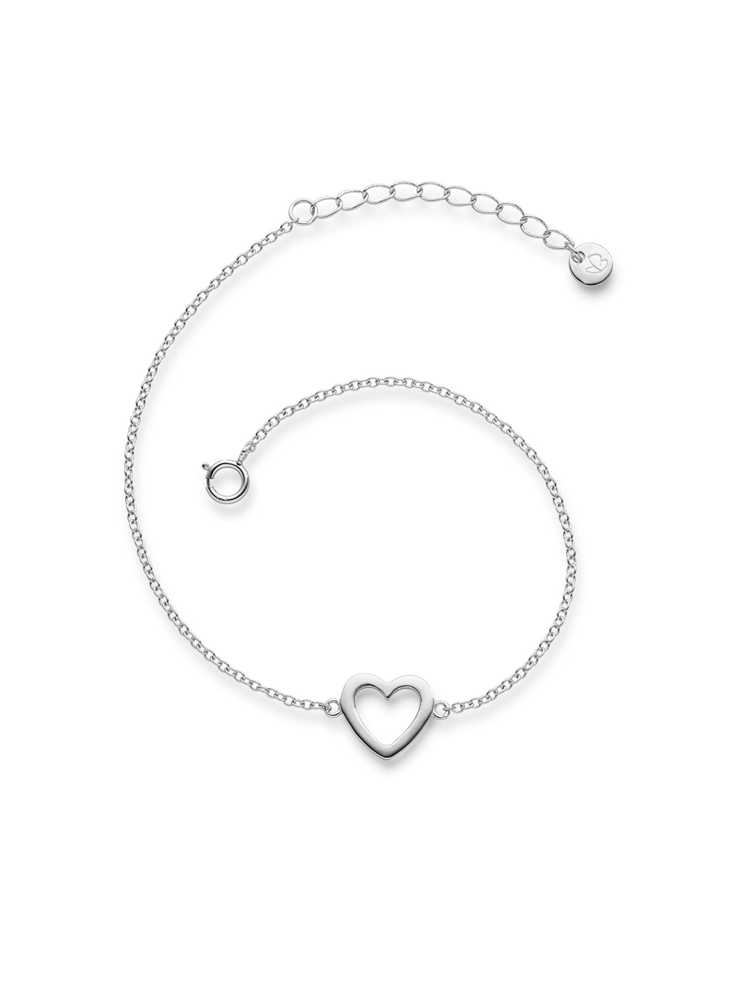 Glanzstücke München Female 925/- Sterling Silver Anchor Bracelet