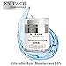 NY FACE's Glycolic Acid Cream - With 10% Glycolic Acid, 20% Naturally Exfoliates, Visibly Reduces Wrinkles