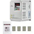 Monstech Variable Frequency Drive VFD AC 220V (2.2) KW (3) HP Inverter Frequency Converter for Spindle Motor Speed Control (Single Phase Variable Speed Control Drive Single-phase Input)