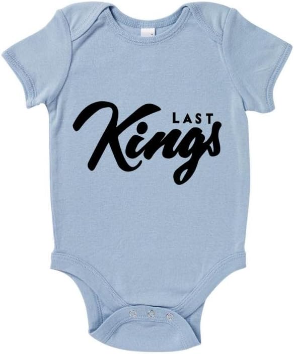 Blue Ivory Tyga Last Kings Script Baby Grow YMCMB Inspired Kids Clothing