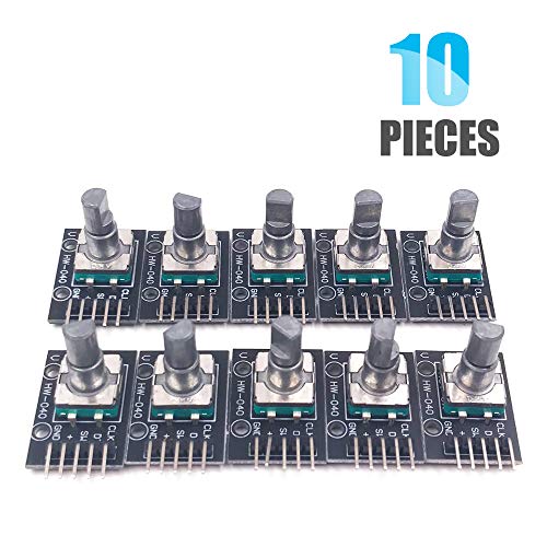 10-Pack KY-040 Rotary Encoder Modules For Arduino - Sensor Development Brick Kits