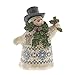 Enesco Jim Shore Heartwood Creek Victorian Snowman with Scarf Figurine, 5
