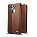 Mate 8 Case, VALKYRIE Huawei Mate 8 Flip Slim Wallet Case For Huawei Mate 8 with Card Slot Flip Cover and Stand Feature - Brown