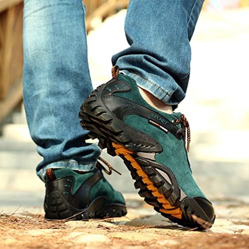 トレッキングシューズ メンズ ハイキング おしゃれ スウェード カジュアル スポーツ アウトドア 防寒 釣り 滑りにくい ローカット クッション 黒 ネイビー 27cm 24cm B07gs5xr4m 3 622円