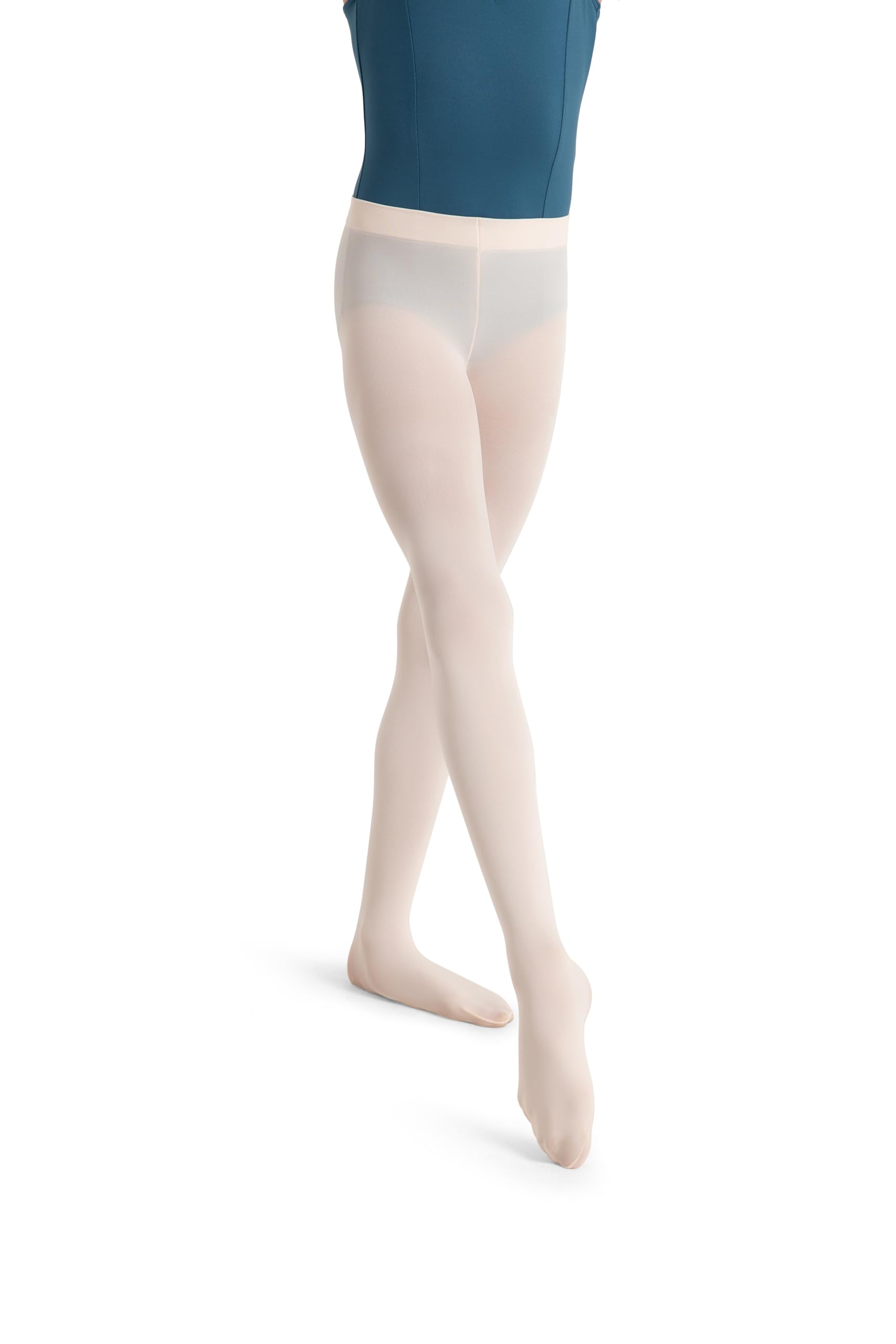 Photo 1 of Capezio Girls Ultra Soft Transition Tight® - Little, Light Pink, 2-6 US