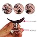 Puya Eyeshadow Stamp,Glitter Eye Shadow Powder Stamp,Makeup Tool Crease(3 Pack)