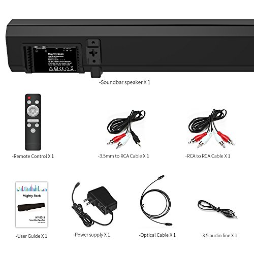 Soundbar-Mighty-Rock-Sound-Bar-TV-Soundbar-Wired-and-Wireless-Bluetooth-Audio-Speakers-for-TV-With-Optical-Cable-and-Remote-ControlUpdated-Version