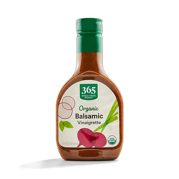 365 BY WHOLE FOODS MARKET, ORGANIC BALSAMIC VINAIGRETTE, 16 FZ
