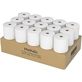 15 Rolls 3 1/8 x 230 Thermal Paper Receipt Rolls 55 GSM Premium Quality Thick paper For POS Cash Register BPA Free-Methdic