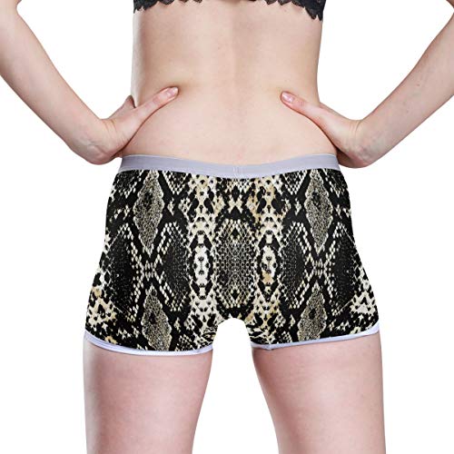51Km PUXUQU - Calzoncillos para mujer, diseño de piel de serpiente animal, calzoncillos, ropa interior para mujer, niña… PUXUQU - Calzoncillos para mujer, diseño de piel de serpiente animal, calzoncillos, ropa interior para mujer, niña… - Imagen 8