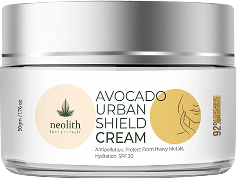 Neolith Avocado Urban Shield Face Cream SPF30 Blue Light UV Pollution