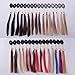 Short Human Hair Wigs for Black Women Curly Wavy Lace Front Wig Brazilian Full Lace Wigs with Baby Hair Natural Color (8 inch, 130% density lace front wig)