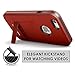 iPhone 6s Case, BUDDIBOX [Shield] Slim Dual Layer Protective Case with Kickstand for Apple iPhone 6 and 6s, (Red)