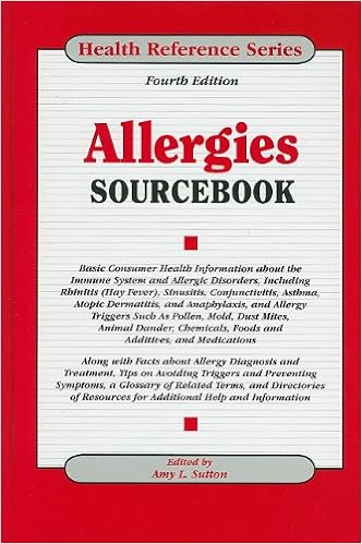 Allergies Sourcebook Health Reference Amy L Sutton - 