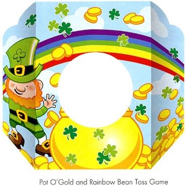 St. Patricks Day Party: Bean or Coin Toss Game Pot O'gold