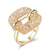 Mytys Costume Jewelry Fashion Rose Gold Caged Wire Cocktail Statement Rings for Women (9)