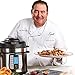 Emeril Lagasse Pressure AirFryer, Steamer & All-in-One Multi-Cooker. Pressure & Crisper Lid, Glass Lid. Emeril Recipe Book. (8 QT With Accessory Pack)