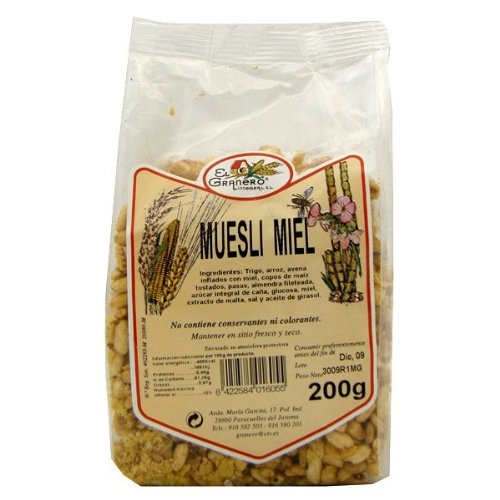 MUESLI MIEL 200 gr: Amazon.es: Salud y cuidado personal