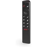 NVIDIA Shield Remote; Voice Search, Motion-Activated, Backlit Buttons, Customizable Menu Buttons, and IR Blaster to Control Your TV (930-13700-2500-100)