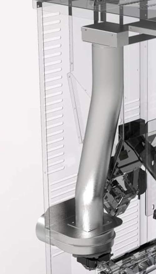 Kit Canalizzazione Con Tubo E Motore Per Stufa A Pellet